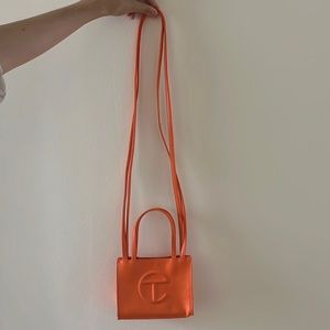 Telfar Hazard Orange Mini